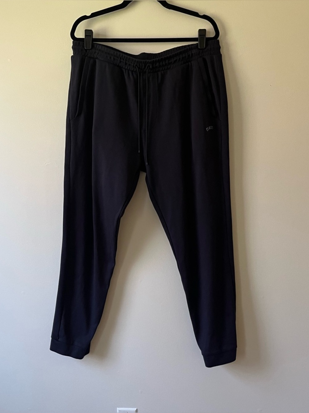 HUGO BOSS Jogger Sweatpants Women's XXL Navy Blue Quiet Luxury